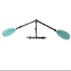 Angle Oar LLC Versa Kayak Paddle System with Hinged Mount, Adaptive Kayak Paddle for People with Disabilities, Injuries, Adaptive & Recreational Therapy Programs (Turquoise) view 1