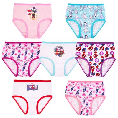Spiderman & Ghost Spider Exclusive Toddler Panties, Girlshort & Potty Training Pants