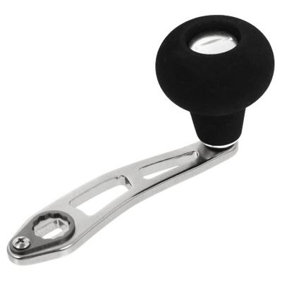 ABOOFAN 2pcs Aluminum Alloy Fishing Wheel Arm Handle Smooth Rotating Replacement for Fishing Reel Ergonomic Design for Effortless Cranking for Baitcaster and Reels