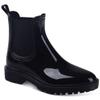 Cufflinks Inc. Women's Rylien Patent Pull On Rain Boots Medium - Black, 6 view 1