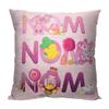 NORTHWEST Candyland Pillow, 18" x 18", Nom Nom Nom view 1
