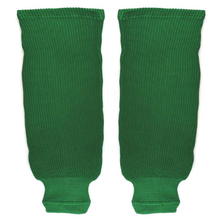 PEAR SOX Pro Weight Solid Color Hockey Socks (Kelly, Intermediate)