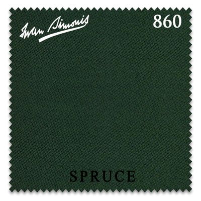 Iwan Simonis 860 Pool Billiard Table Cloth - Authorized Dealer (Spruce, 8 ft Oversized)