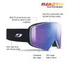 Julbo Razor Edge REACTIV Goggles Goggles - Black Frame - Rose w/Blue Mirror Lens (REACTIV 1-3 High Contrast) view 2