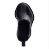 INC Womens Rylien Patent Pull On Rain Boots Black 8 Medium (B,M) view 3