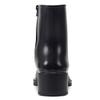 INC Womens Everett Faux Leather Outdoor Rain Boots Black 8 Medium (B,M) view 3