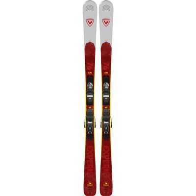 Rossignol - Experience 76 Ski Pack + Xp10 Red Bindings - Men - Size 152 - Grey