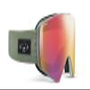Julbo Razor Edge REACTIV Goggles Goggles - Gray/Green Frame - Rose w/Pink Mirror Lens (REACTIV 1-3 High Contrast) view 1