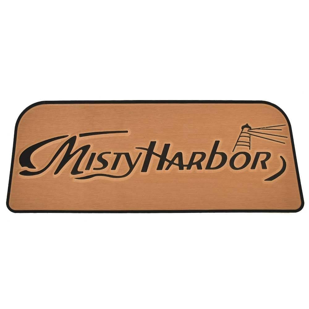 Misty Harbor Boat Non Skid Mat | 22 3/4 x 8 1/2 Inch Mocha Black