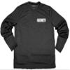Security Performance Long Sleeve t Shirts with Reflective Decoration on Both Front and Back (US, Alpha, XX-Large, Regular, Regular, Black with White/Reflective Logo) view 1