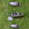4Pcs 4 in 1 Emergency Whistle with Thermometer Magnifier Portable Survival Multitool for Outdoor Hiking Camping Fishing (4PCS) view 4