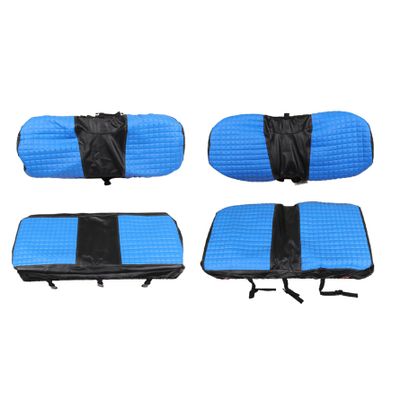 munirater Blue Golf Cart Front and Rear Seat Covers Replacement for TXT 1994-2013 Golf Carts