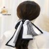Dailyacc Hair Scarf for Women Fashion Silky Satin Headscarf Wrap Breathable Lightweight Neck Scarves For Handbag -20I view 2