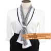 Dailyacc Hair Scarf for Women Fashion Silky Satin Headscarf Wrap Breathable Lightweight Neck Scarves For Handbag -20I view 3