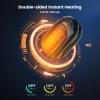 AI Hand Warmers Rechargeable 2 Pack,6000mAh Rechargeable Hand Warmer,20Hrs Long Heating Electric Hand Warmer,Portable Pocket Heater,Gifts for Christmas,Camping,Stocking Stuffers,Gifts for Men view 3