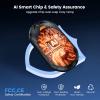 AI Hand Warmers Rechargeable 2 Pack,6000mAh Rechargeable Hand Warmer,20Hrs Long Heating Electric Hand Warmer,Portable Pocket Heater,Gifts for Christmas,Camping,Stocking Stuffers,Gifts for Men view 4