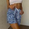 BOOMLEMON Mens Mesh Graphic Print Shorts Casual Workout Cool Shorts Gym Basketball Running Short Pants(Pigments Blue XL) view 2