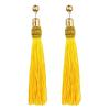 Bohemian Long Tassel Dangle Earrings For Women Red Black Silk Fabric Drop Statement Earring Ethnic Fashion Jewelry Gift (Color : EA086-01) view 4