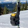 BeerSki Ski Pole Beer Holder - The PRO (Regular 12oz, Pro, Black) view 3