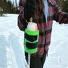 BeerSki Ski Pole Beer Holder - The PRO (Regular 12oz, Pro, Black) view 4