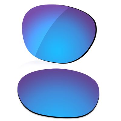 LenzReborn Polarized Lens Replacement for RayBan RB3538 53mm Sunglass - Ice Blue - Polarized Mirrored