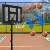 Basketball Hoop Outdoor,Portable Basketball Hoop Goal System 6.6-10ft Adjustable with 44 Inch Backboard & Wheels Basketball Equipment for Kids/Adults Indoor Outdoor 3+ view 3