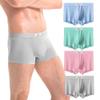 feichan ashion Men's Ice Silk Underwear, Soft Cool Underwear, Breathable Comfortable Sports Boxer Briefs men (S, 601) view 2