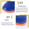 Hip Waders A 60cm High Wader with A Buttocks, PVC Waterproof Fishing Hunting Hip Boots for Men and Women (Color : Blue, Size : 6) view 4
