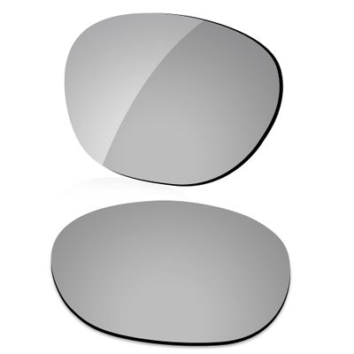 LenzReborn Polarized Lens Replacement for RayBan RB3549 58mm Sunglass - Silver Grey - Polarized Mirrored