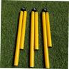 6 Pcs Football Training Rod Folding Soccer Sign Soccer Agility Training Tool Soccer Drill Equipment Hurdling Training Poles for Training Football Supplies Football Tool view 2