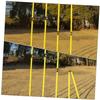 6 Pcs Football Training Rod Folding Soccer Sign Soccer Agility Training Tool Soccer Drill Equipment Hurdling Training Poles for Training Football Supplies Football Tool view 3