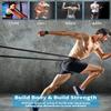 Pull Up Bands, Resistance Bands, Pull Up Assistance Bands Set for Men & Women, Exercise Workout Bands for Working Out, Body Stretching, Physical Therapy, Muscle Training - Black view 4