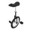 Gdrasuya10 24 Inch Wheel Outdoor Unicycle Height Adjustable Seat Wheel Unicycle Adults Exercise Bicycle Tire Unicycles Steel Wheel Unicycle for 10-60 Age Sports Fitness Bike (24"/Black) view 1