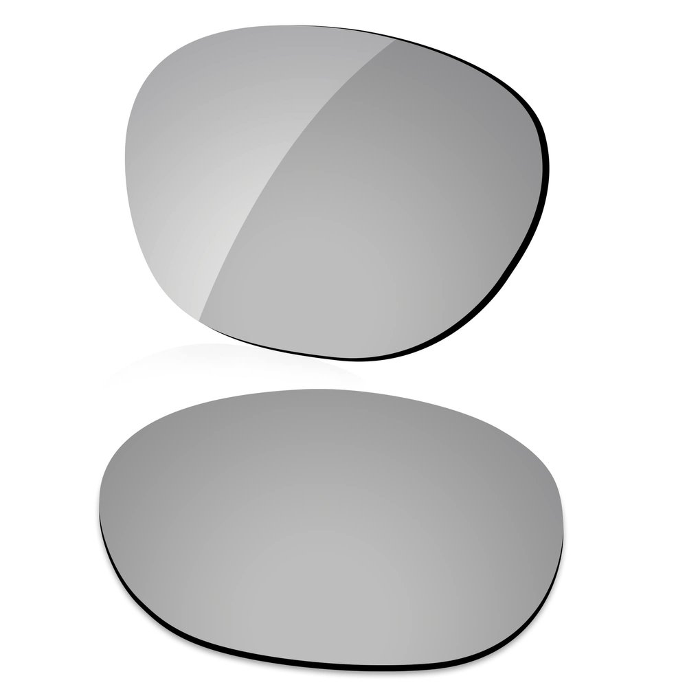 LenzReborn Polarized Lens Replacement for RayBan RB4259 51mm Sunglass - Silver Grey - Polarized Mirrored