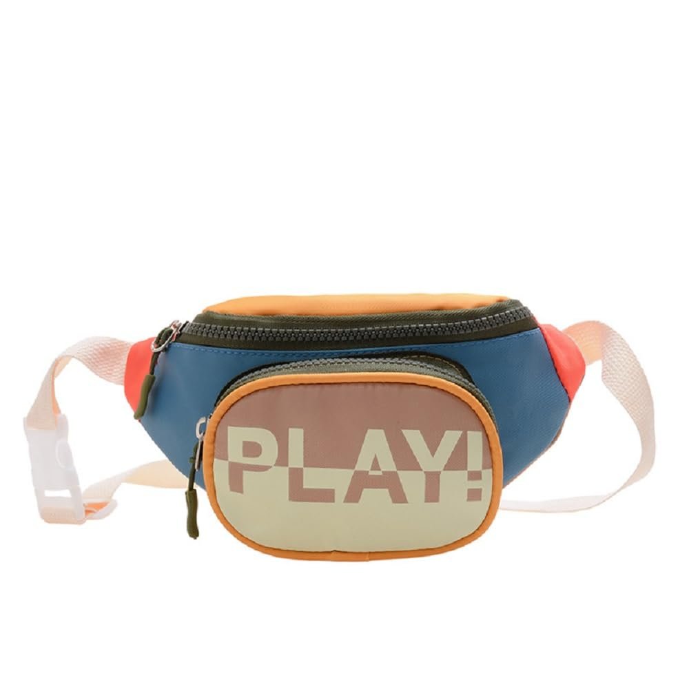 AIBEARTY Kids Fanny Pack Boys Small Camouflage Waist Pack Belt Waist Bag Pack Pouch with Adjustable Strap for Children Sport Running, Camping, Trip