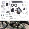 100CC 4-Stroke Motorized Bicycle Kit,3HP Single Cylinder Bike Engine Kit with Forced Air Cooling,2KW Gas Petrol Motorized Bike Engine Scooter for Most 26" & 28" Bikes with V-Frame (Leather Version) view 2