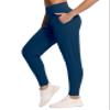Dragon Fit Joggers for Women with Pockets,High Waist Workout Yoga Tapered Sweatpants Women's Lounge Pants Dark Blue Green view 1