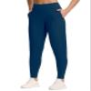 Dragon Fit Joggers for Women with Pockets,High Waist Workout Yoga Tapered Sweatpants Women's Lounge Pants Dark Blue Green view 2