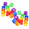 Alvinlite Billiard Chalk Storage Holder Plastic Portable Multi-Color Durable Billiard Pool Cue Chalk Holder Protective Cover Case Snooker Player Club Accessories 24PCS view 3