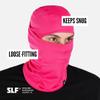 SLEEFS Pink Balaclava Face Mask Men & Women, Full Face Loose Fitting Adult Breathable Balaclava Ski Mask Shiesty for Football, Cycling, Running, Hot or Cold Weather Pasamontaas para Hombre view 2