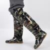 Hip Waders Male and Female Hip Waders, PVC Waterproof Knee and Hip Boots, Suitable for Fishing, Hunting, and Aquatic Industry (Color : Green 55cm, Size : 5.5) view 2