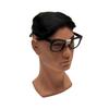 Mens Black Toupee Fake Wig Male Hair Piece Topper Cosplay Funny Halloween Costume Accessory view 2