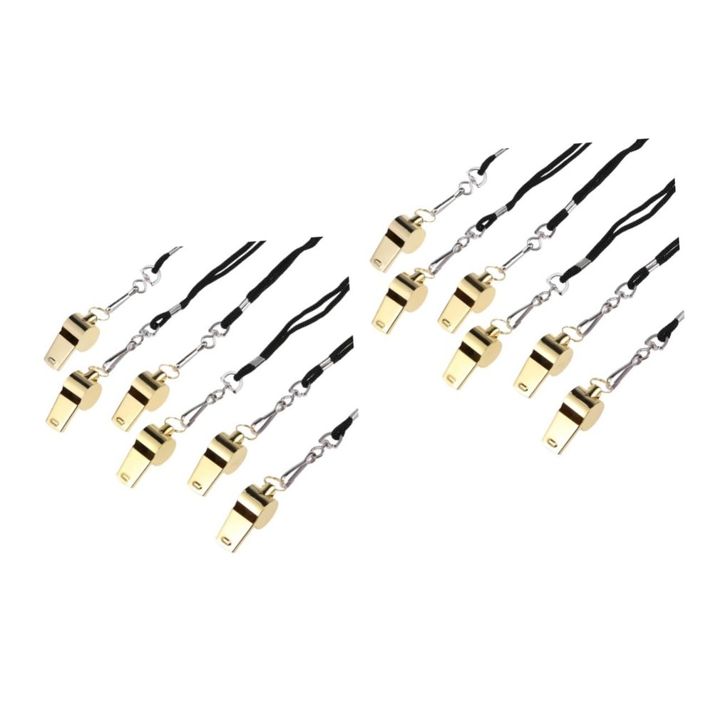 BESPORTBLE 12pcs Emergency Whistles Loud Survival Whistles for Camping Hiking and Outdoor Activities Lightweight Keychain for