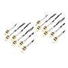 BESPORTBLE 12pcs Emergency Whistles Loud Survival Whistles for Camping Hiking and Outdoor Activities Lightweight Keychain for view 1