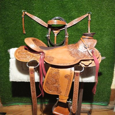SABA International Western Equestrian Trail Roping Horse Saddle Wade Tree 12"-18.5" (18.5 Inch)