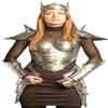 Medieval Woman Costume Lady Armor Suit Steel Knight Worrier Armor view 1