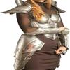 Medieval Woman Costume Lady Armor Suit Steel Knight Worrier Armor view 4