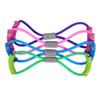 BESPORTBLE 3pcs Resistance Bands Blue Shape Elastic Exercise Bands for Strength Training and Physical Therapy Latex Material for Home Workouts and Fitness Activities view 3