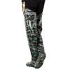 Hip Waders Male and Female Hip Waders, PVC Waterproof Knee and Hip Boots, Suitable for Fishing, Hunting, and Aquatic Industry (Color : Green 80cm, Size : 7.5) view 2