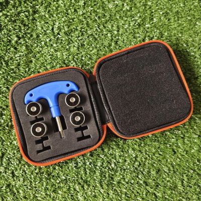 4pcs/set Black Golf Weights Wrench Tool Kit for Odyssey Stroke Lab, O-Works Putters 2x5g 2x10g